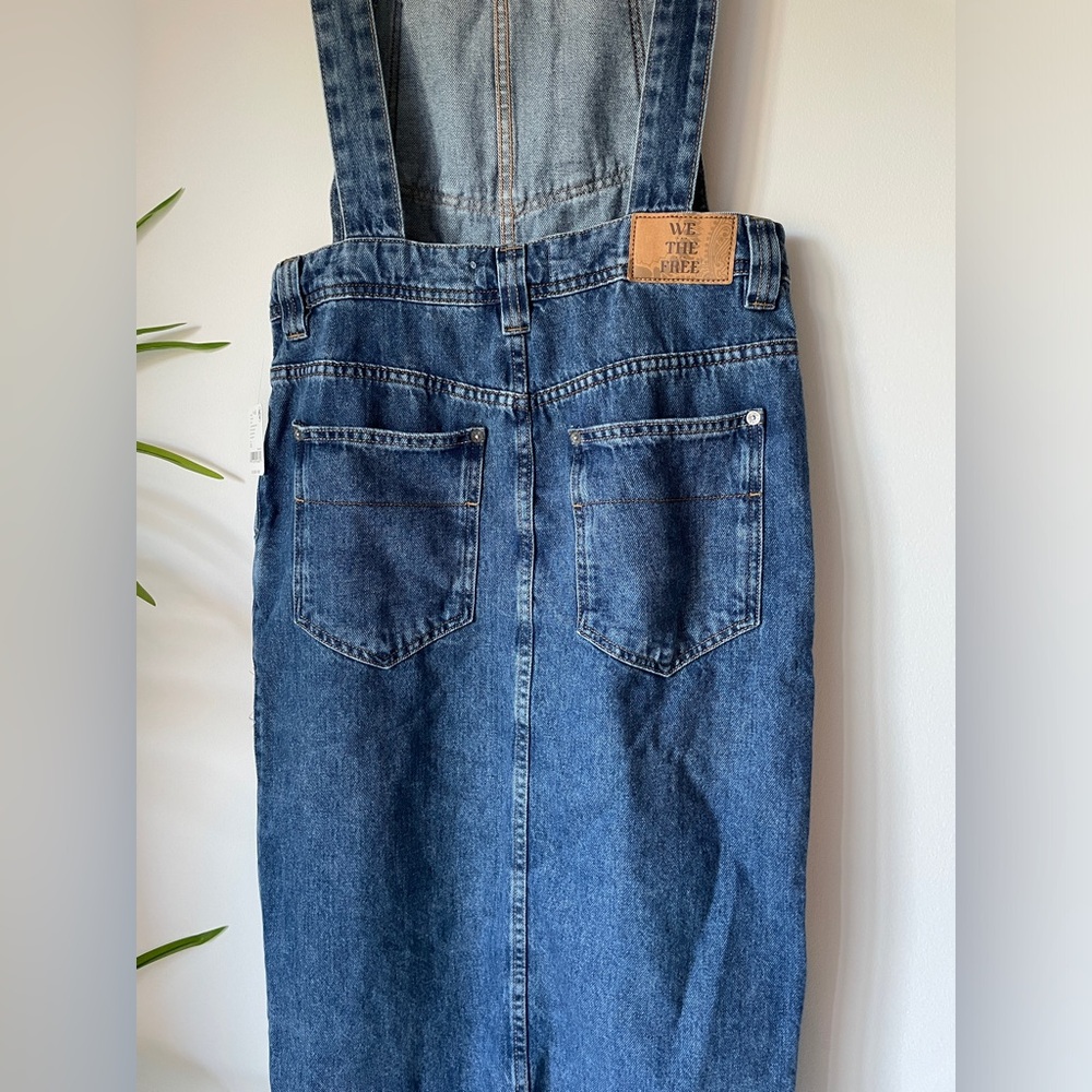 NEW Free People We The Free Bardot Denim Skirtall - Picture 10 of 14